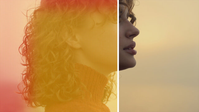 Film Burn Overlay Effect