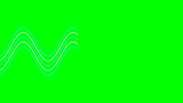 Vibrant Neon Green Screen Background for Chroma Key Video Editing and Visual Effects.