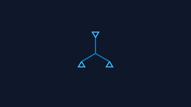 Minimalist Abstract Geometric Motion Graphics Animation Set.