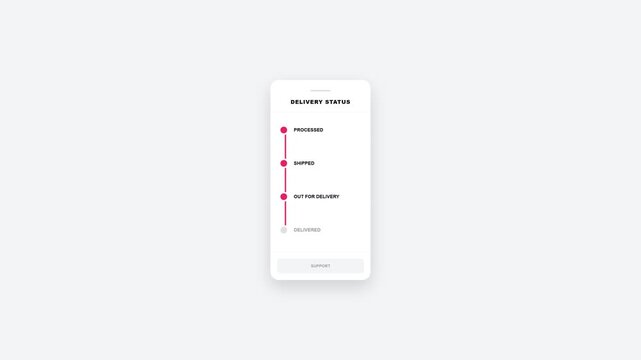 Mobile App Interface Showing Account Verification and Success Confirmation Process.