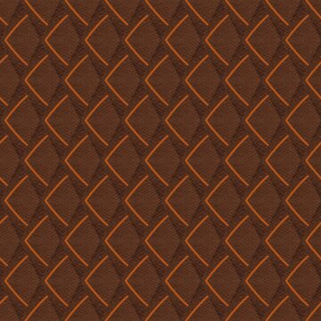 Chic Brown Geometric Design with Subtle Textures
