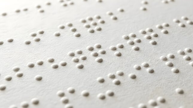 Braille dots pattern background texture education inclusion concept