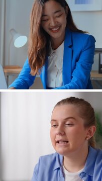 Vertical Split Screen Slideshow