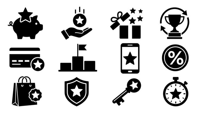 buissness symbol and gfift box