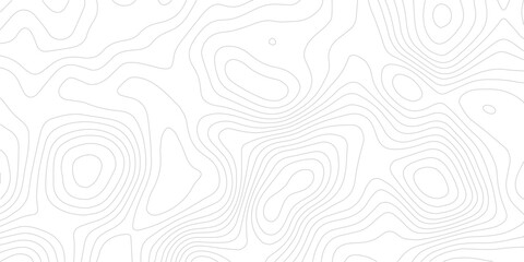 Topographic map pattern with geographic contour elevation lines, topographic © Rumana