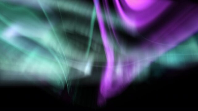 Aurora Spectacle Vibrant Northern Lights Green and Purple
