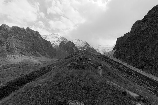 Hiking from Base Camp of Bezengi, Kabardino Balkaria, Russia