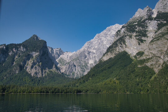 K&ouml;nigssee mit Obersee und Traunstein