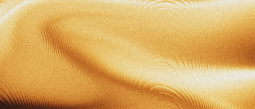 Ochre grain, luminous wavelets, opulent abstract backdrop, ideal for upscale digital displays., melting into dark caramel