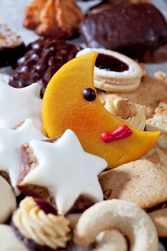 Christmas cookies, close-up