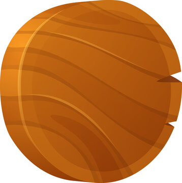 Wooden Sign Board Frame Round