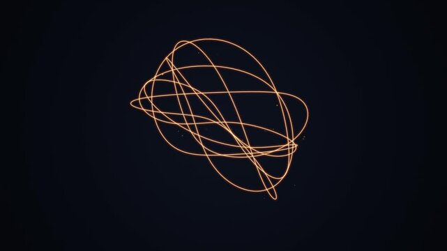 3d wireframe globe animation, rotating earth mesh, digital globe loop, abstract data visualization, modern tech animation