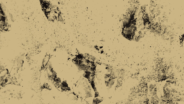 Abstract background texture with rough grunge pattern, distressed and weathered appearance, featuring dark specks and mottled effects on a light tan surface