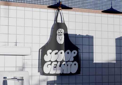 Hanging Apron Mockup