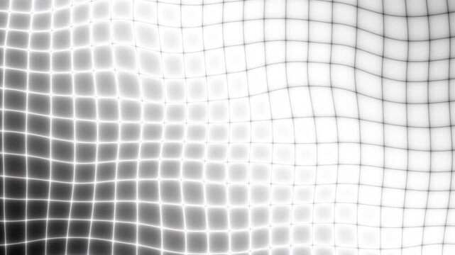 Minimalist white grid pattern background animation for modern design, technology, engineering, and architectural projects.