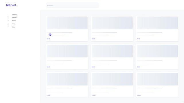 E-commerce Website UI: Product Browsing and Detail View