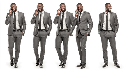 Obraz premium businessman_using_smartphone_for_communication