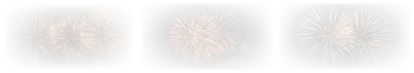 Fototapeta premium captivating vibrant fireworks explode in bursts across the dark night sky, symbolizing celebration and festive moments.