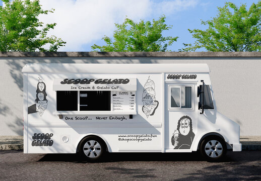 Food Truck Mockup
