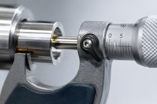 Precision Micrometer Measurement Tool for Industrial Engineering