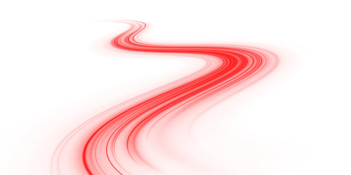 Fiery red streaks create intense motion in PNG. Bright sparks highlight every flowing curve. Ideal for energetic posters, advertisements and digital art.