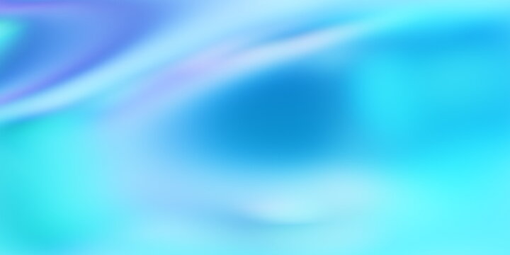 Waves of color blend smoothly in shades of blue and purple. scene captures abstract design that flows gently, creating rich visual experience. 3d render