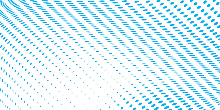 Halftone gradient. Dotted gradient, smooth dots spraying and halftones dot background seamless horizontal geometric pattern vector template set modern circle background modern