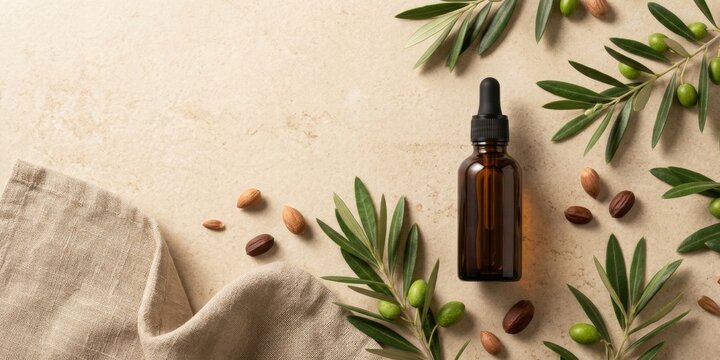 Warm Premium Olive and Botanical Facial Oil