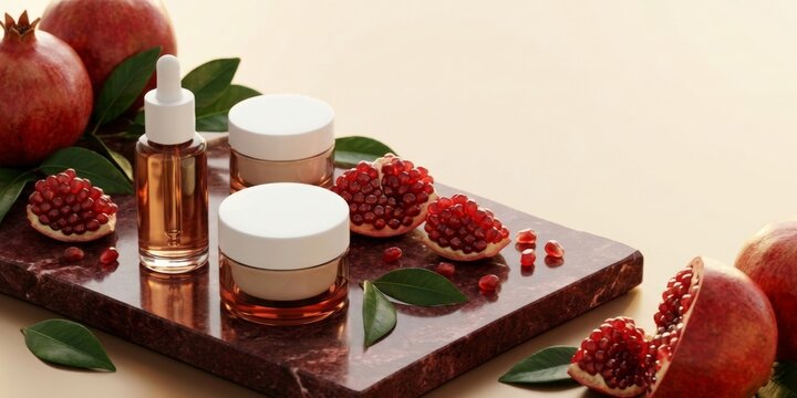 Premium Pomegranate Anti-Aging Skincare