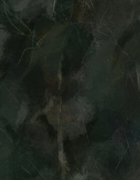 Dark Green Black Marble Organic Stone Texture Background