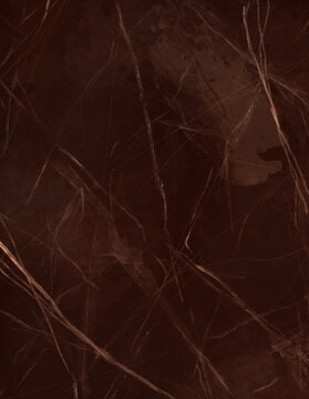 Dark Chocolate Brown Stone Texture with Natural Veins