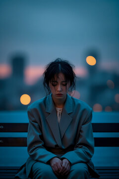 SAD seasonal affective psychological disorder associated with prolonged lack sunlight AI Generative