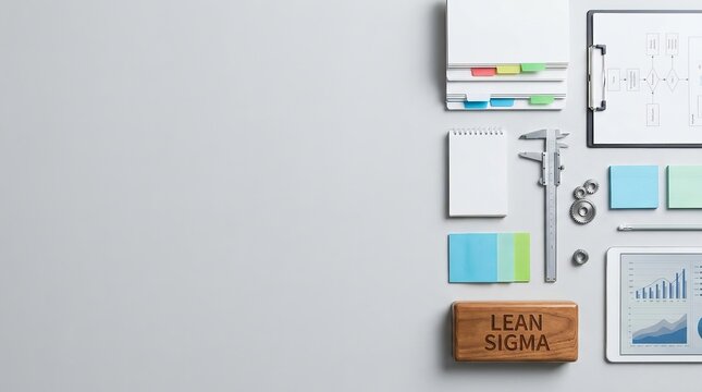 Business Improvement Strategies in a Minimalist Workspace