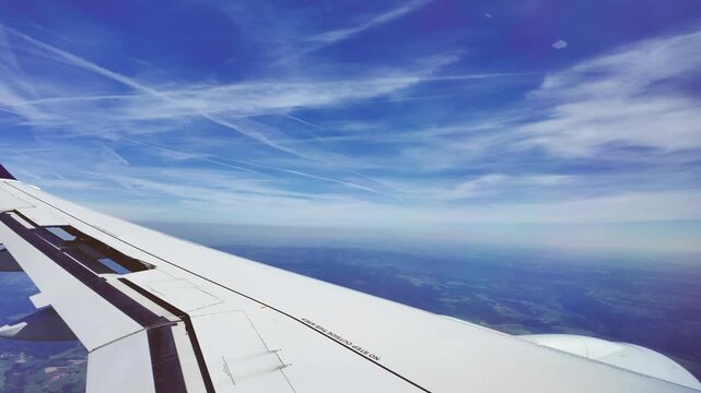 飛行機からの風景