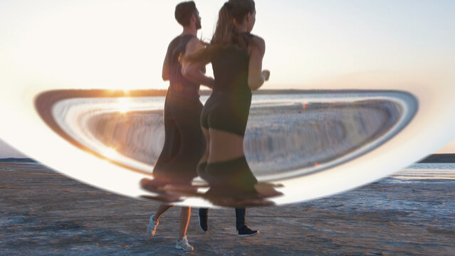 Premium Transitions Radial Lens Move Down &ndash; Dynamic Radial Lens Transitions, Optical Distortion, Zoom Blur and Camera Warp Effects for Professional Video Editing