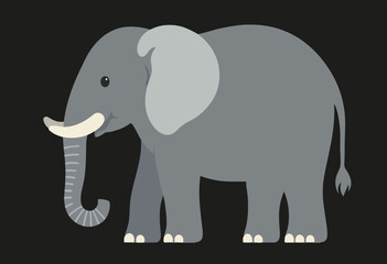 Fototapeta premium elephant icon