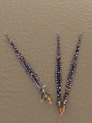 Aranmula Vallamkali Snake Boat Race in Kerala, India © aswin