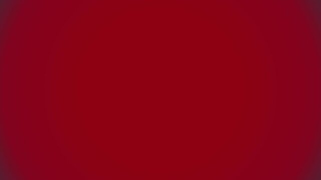 Red gradient background exhibits deep crimson shades with dark vignette borders.Gradient abstract background animation with smooth flowing colors,