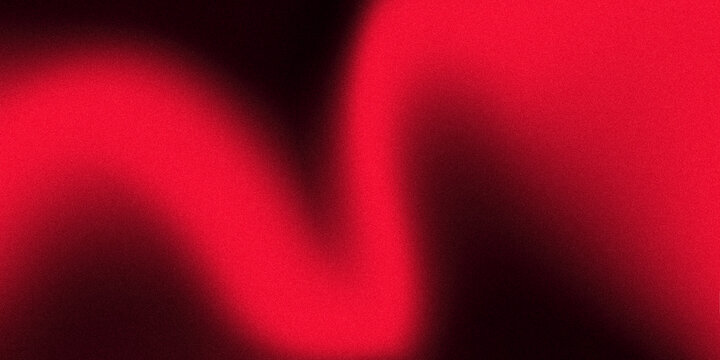 Vibrant Red and Black Gradient Abstract Background with Soft Blurry Fluid Wave Texture for Modern Minimalist Design