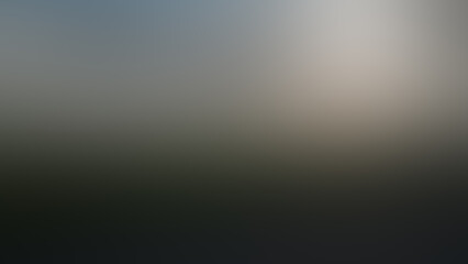 Fototapeta premium Abstract Blurred Gradient Background with Light Blue Yellow and Dark Horizontal Stripes for Web Banner.