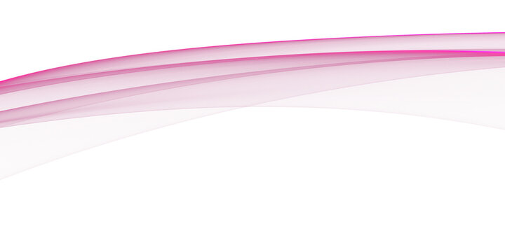 Abstract layered pink wave lines
