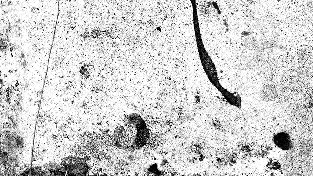 Monochromatic abstract background with subtle grunge texture, featuring faint splatters and scratches creating a distressed and aged appearance