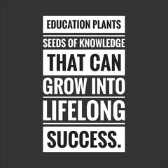 Education Plants Seeds of Knowledge That Can Grow into Lifelong Success, Learning, Growth and Educational Inspiration Illustration © Muhammad Usman Shafi