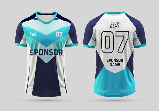Modern Sports Jersey Design Template