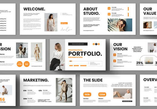 Portfolio Presentation Layout