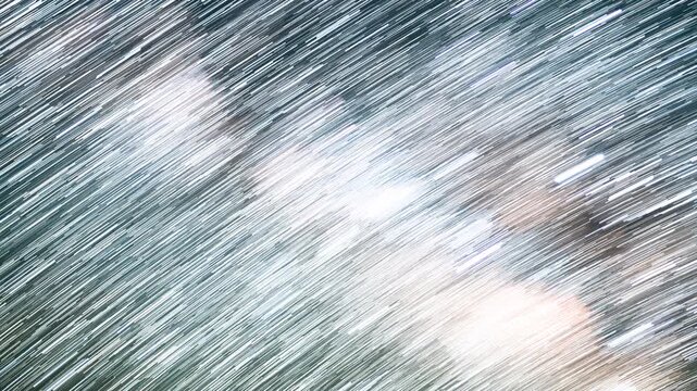Star Trails of Milky Way Galaxy in Southeast Starry Sky at 50mm Astrophotography Time Lapse in California USA