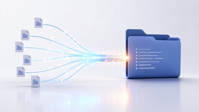 Digital Data Migration and Fast File Management System into Secure Folder Storage