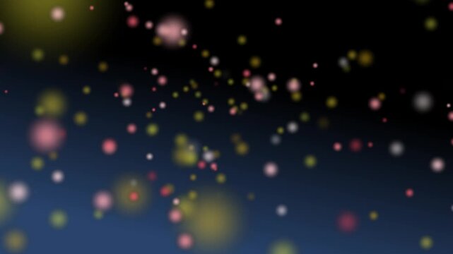 Abstract particles dops background Soft glowing lights
Dynamic neon glowing particles loping circle background 
