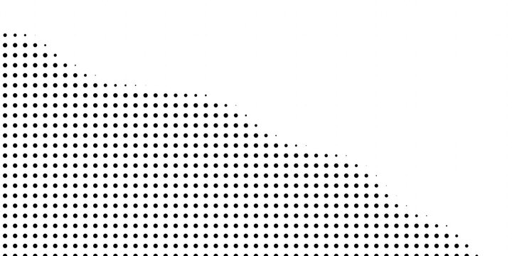 Halftone Dot Corner and Border