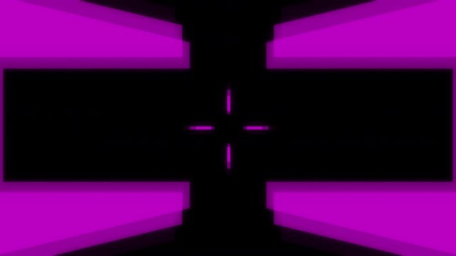 HUD Radar Lock On Target Loop Bold Purple Animation Loop